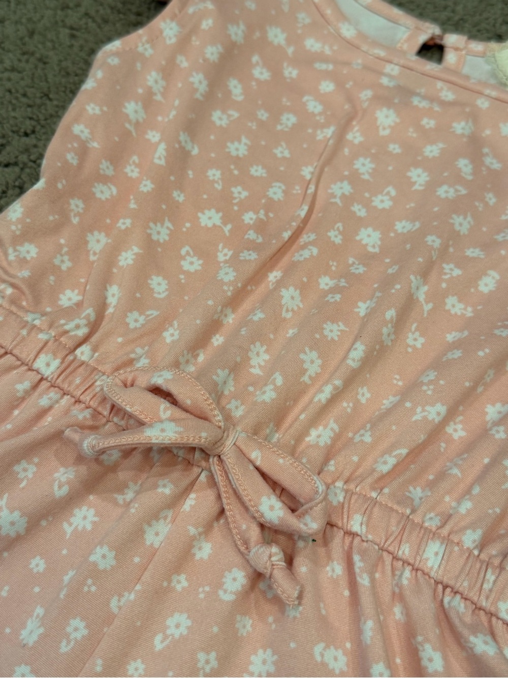 Pink Floral Romper - Picture 2 of 5